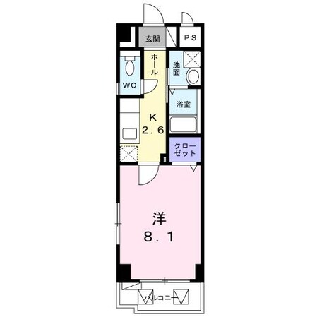 エムズハウスⅡの物件間取画像